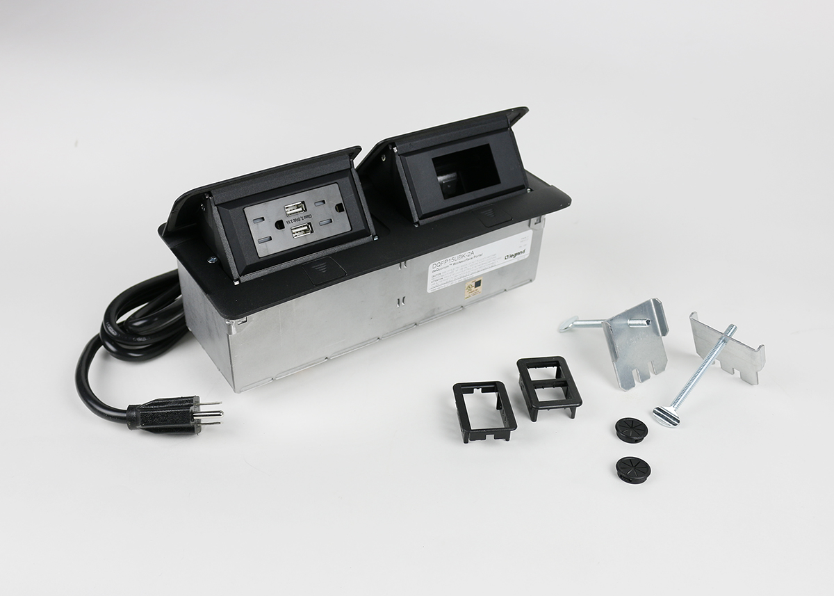 Wiremold® DQFP15UBK-2A