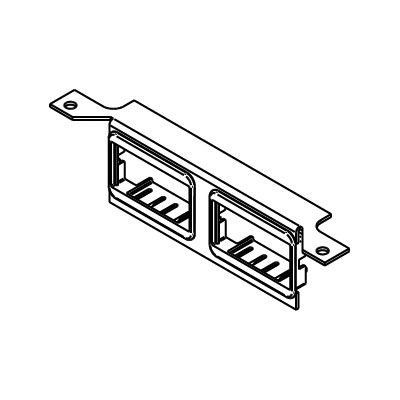 Wiremold® DTB-2-4TKO