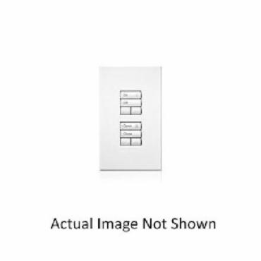 Lutron® QSWS2-3BRLI-WH